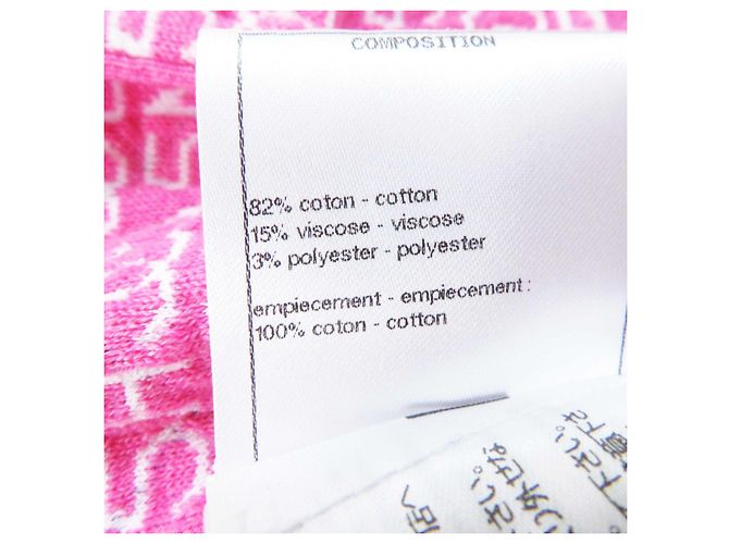 Chanel Cotton Viscose Rhinestone Button Denim Jacket - view 10