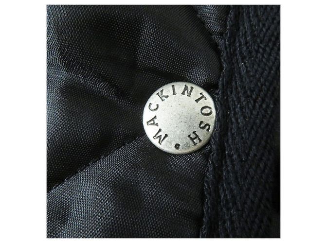 Tuta Mackintosh in poliestere Nero - vista 7