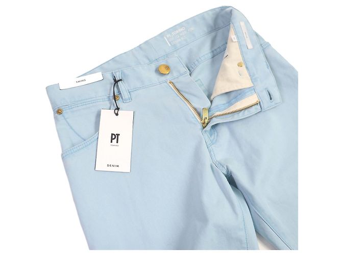 Autre Marque PT01 Torino Tapered Stretch Hose Hellblau - Ansicht 3