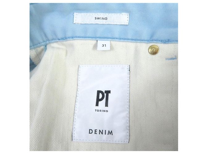 Autre Marque PT01 Torino Tapered Stretch Hose Hellblau - Ansicht 8