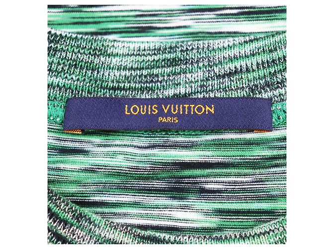 Camiseta de algodón verde con logo Galaxy Louis Vuitton S - vista 5