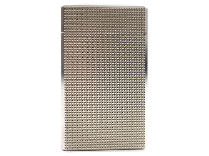 Autre Marque Dupont Line 1 Diamond Roller Gas Lighter Silvery - view 3