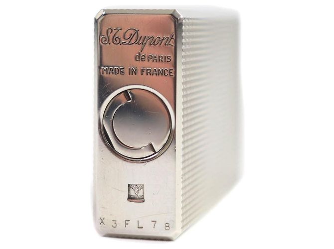 Autre Marque Dupont Line 1 Diamond Roller Gas Lighter Silvery - view 6