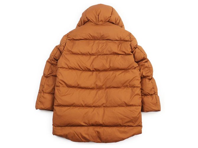 Autre Marque EMMETI Hooded Down Coat with Shearling and Leather Brown - view 5