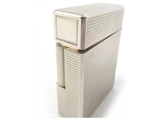 Autre Marque Dupont Line 1 Diamond Roller Gas Lighter Silvery - view 7