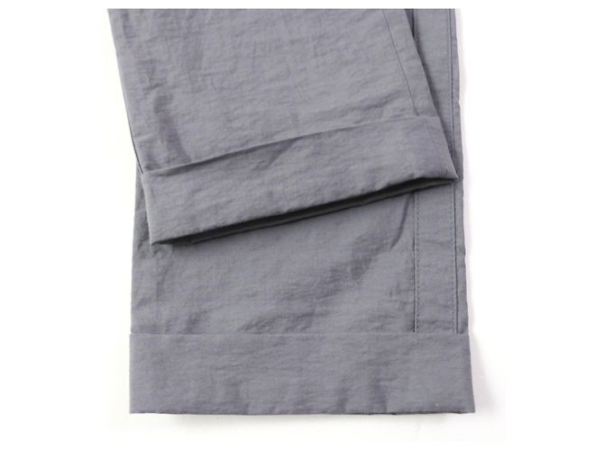 Pantaloni design in cotone e nylon Loewe grigi 34 donne Marrone - vista 7