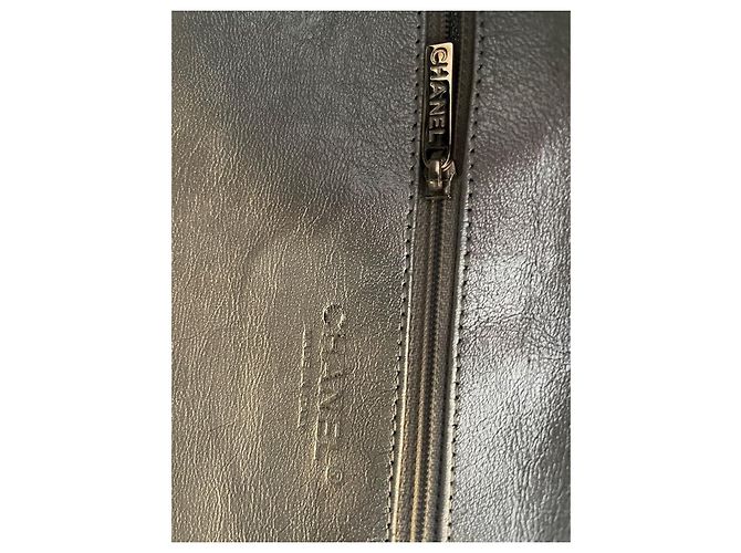 Trendy CC Borsa Chanel in vernice nera Nero - vista 9