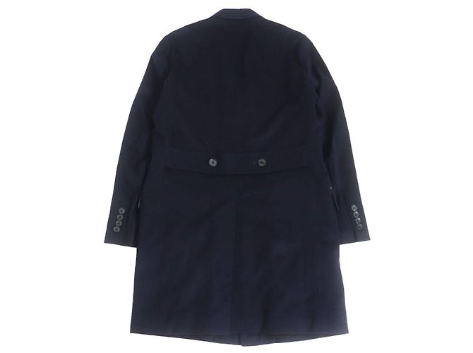 Loro Piana Baby Cashmere Chester Coat Navy - view 4