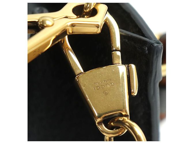 Borsa 2 in 1 in pelle Gucci Diana Nero - vista 5