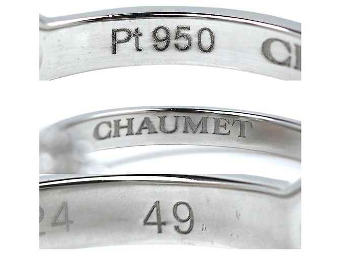 Chaumet Pt950 Platinum Diamond Ring - view 5
