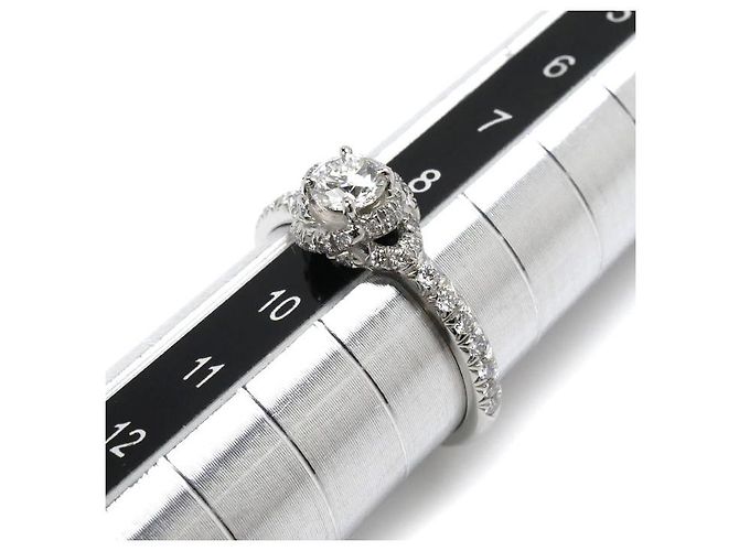 Chaumet Pt950 Platinum Diamond Ring - view 6