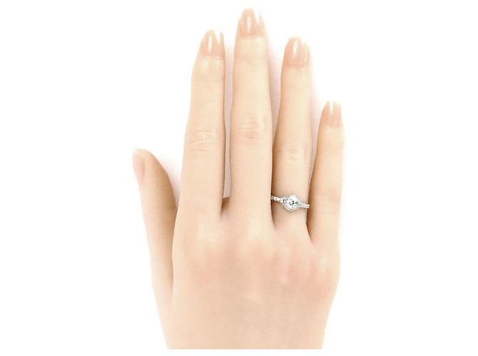 Chaumet Pt950 Platinum Diamond Ring - view 7