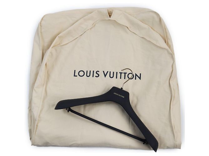 Giacca Blouson in Pelle e Nylon Louis Vuitton Marrone - vista 15