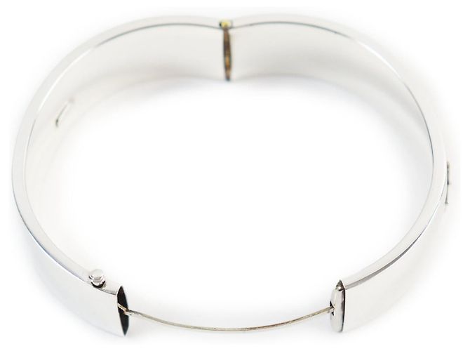 Tiffany & Co 3 Star Bangle Ruby Diamond Sapphire Silvery - view 5