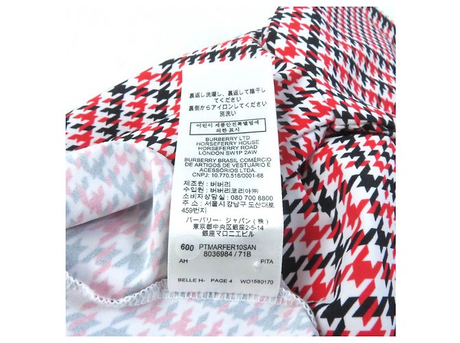 Burberry Nylon Glen Check Pullover Trainingsanzug Mehrfarben - Ansicht 7