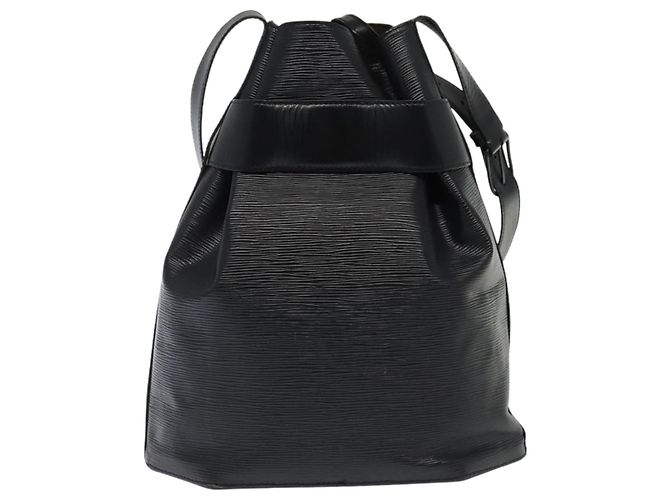 LOUIS VUITTON Epi Sac Depaule GM Borsa a Spalla Nera M80155 LV Auth 94961 Nero - vista 2
