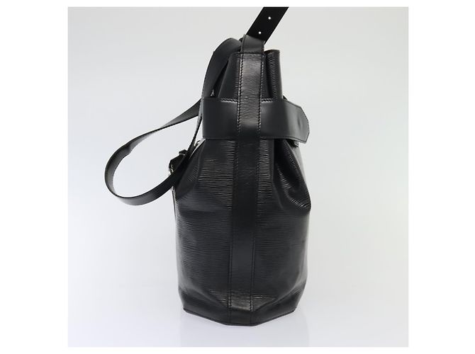LOUIS VUITTON Epi Sac Depaule GM Borsa a Spalla Nera M80155 LV Auth 94961 Nero - vista 4