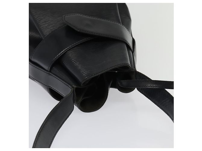 LOUIS VUITTON Epi Sac Depaule GM Borsa a Spalla Nera M80155 LV Auth 94961 Nero - vista 6