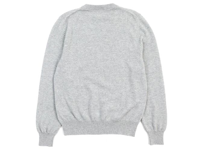 Suéter de cachemira CD entrelazado Dior gris S - vista 2