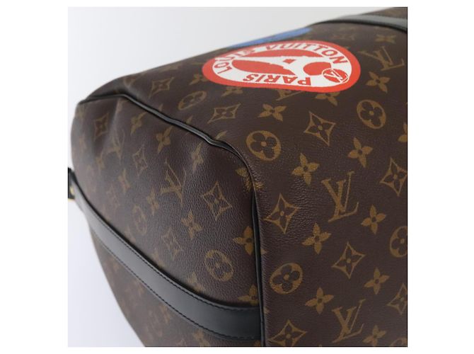 LOUIS VUITTON Monogramma La Mia LV Sticker Keepall Bandoulière 50 Borsa LV Auth 93086S - vista 9