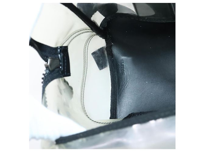 BALLY Zaino in Vinile Trasparente Nero Argento Auth bs18516 - vista 23