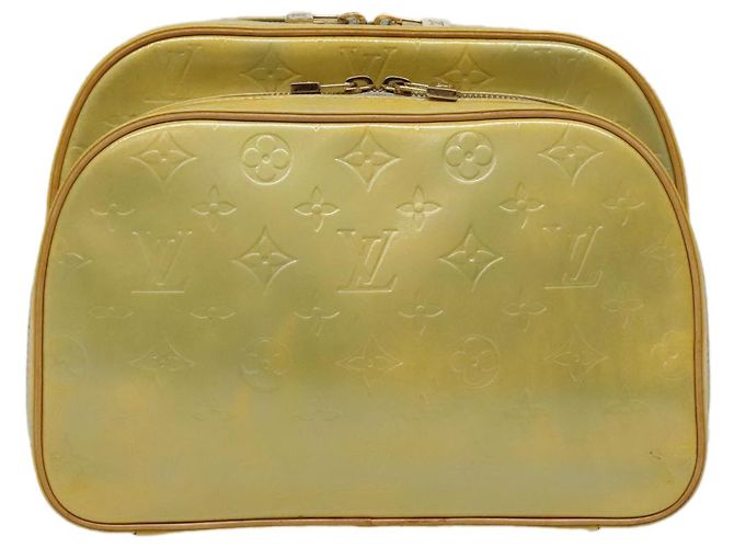 LOUIS VUITTON Monogram Vernis Marley Rucksack Grau M91038 LV Auth hk1688 - Ansicht 13