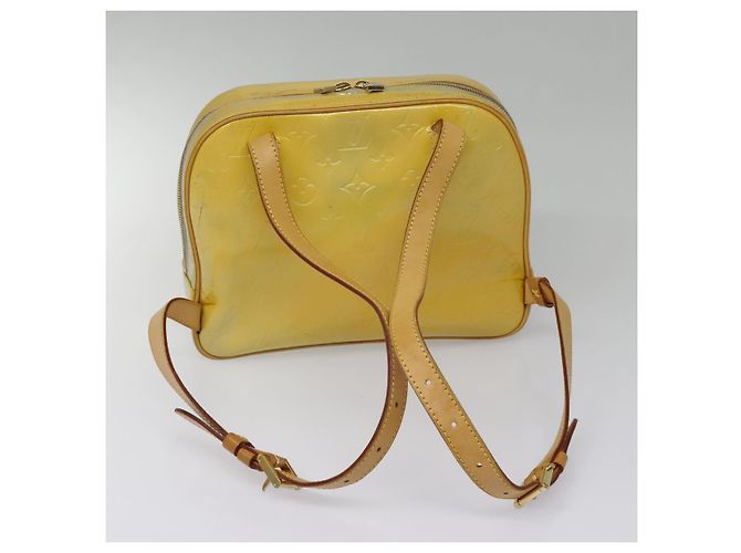 LOUIS VUITTON Monogram Vernis Marley Rucksack Grau M91038 LV Auth hk1688 - Ansicht 7