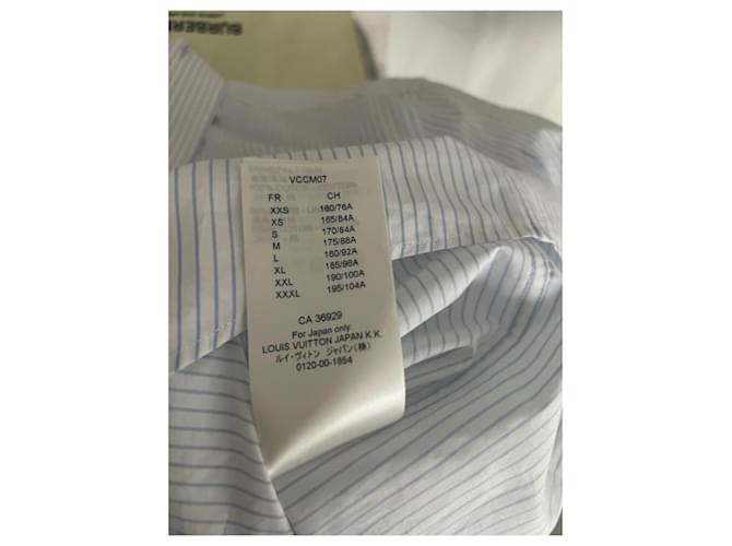Montsouris Camicia Louis Vuitton Bianca in Cotone Bianco - vista 12