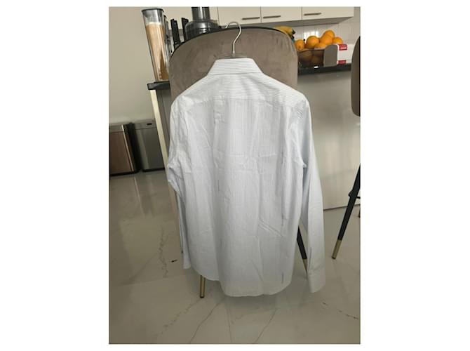 Montsouris Camicia Louis Vuitton Bianca in Cotone Bianco - vista 2