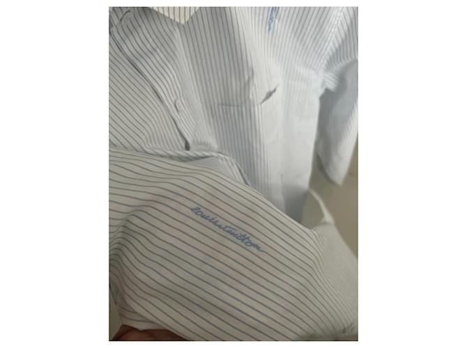 Montsouris Camicia Louis Vuitton Bianca in Cotone Bianco - vista 5