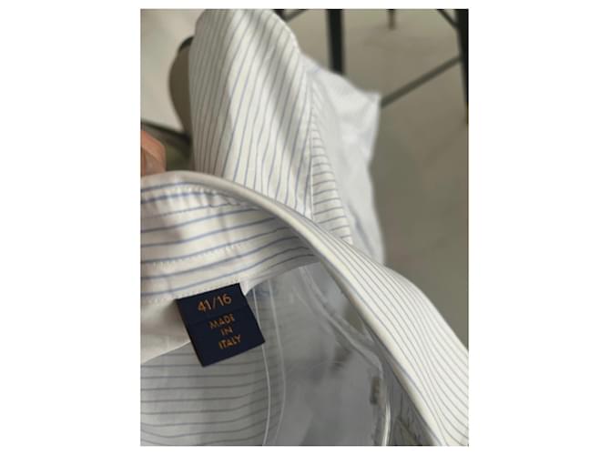 Montsouris Camicia Louis Vuitton Bianca in Cotone Bianco - vista 8