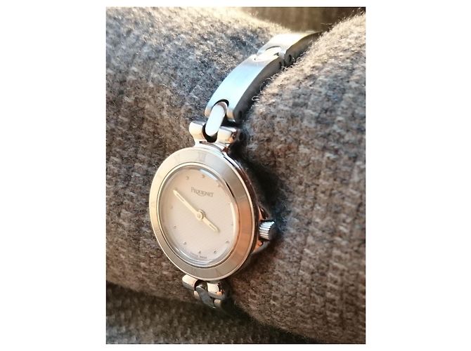 Damenquarzuhr Pequignet, Ref. 778 Swiss Made Silber Weiß - Ansicht 12