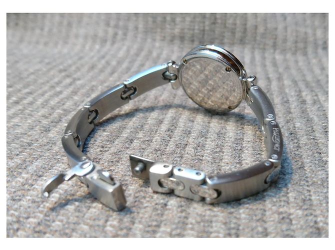 Damenquarzuhr Pequignet, Ref. 778 Swiss Made Silber Weiß - Ansicht 3