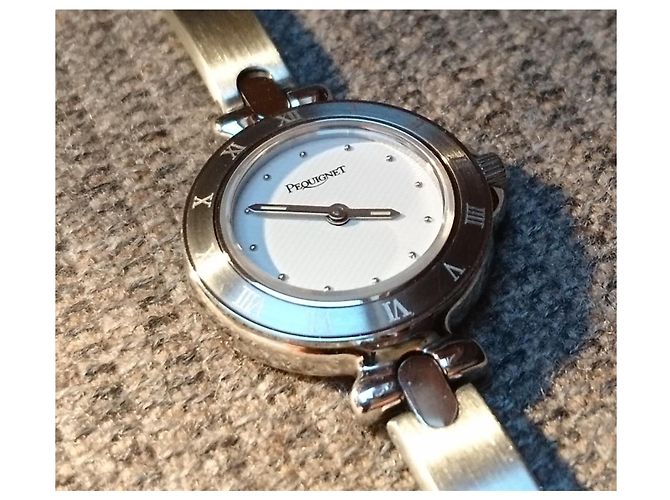 Damenquarzuhr Pequignet, Ref. 778 Swiss Made Silber Weiß - Ansicht 6