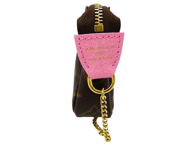 Clutch Mini Pochette Accessoire Vivienne de Louis Vuitton Castaño - vista 2