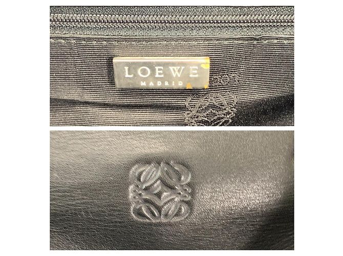 Loewe Leder Amazona 50 Anagram Boston Tasche - Ansicht 4