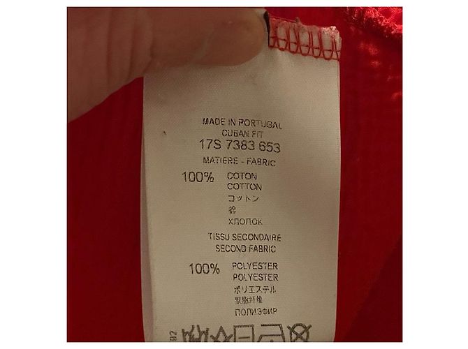 Authentischer Givenchy 17 AW Riccardo Tisci roter beschädigter verarbeiteter Hoodie - Ansicht 13