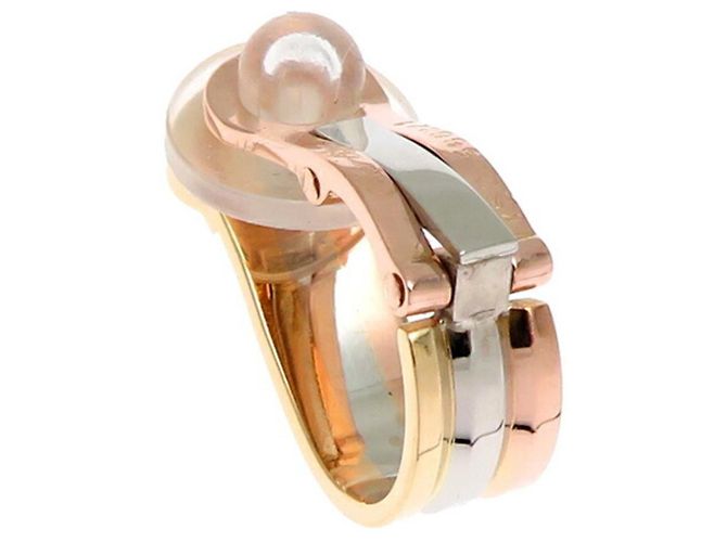 Orecchini a clip Trinity 2C da donna di Cartier - vista 2