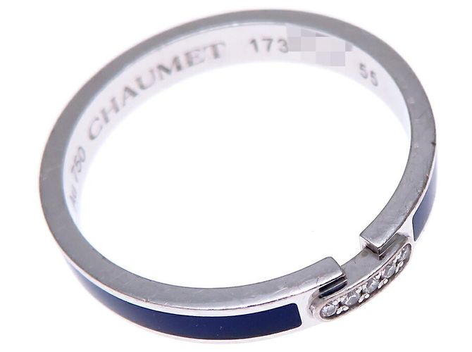 Chaumet 0.02ct Diamond Lien Evidence Men's Ring - view 2