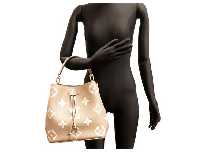 Néonoé Borsa Tote NeoNoe da Donna Louis Vuitton Grigio - vista 8