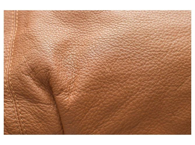 Michael Kors Bolso bucket de cuero marrón con borlas Castaño - vista 9