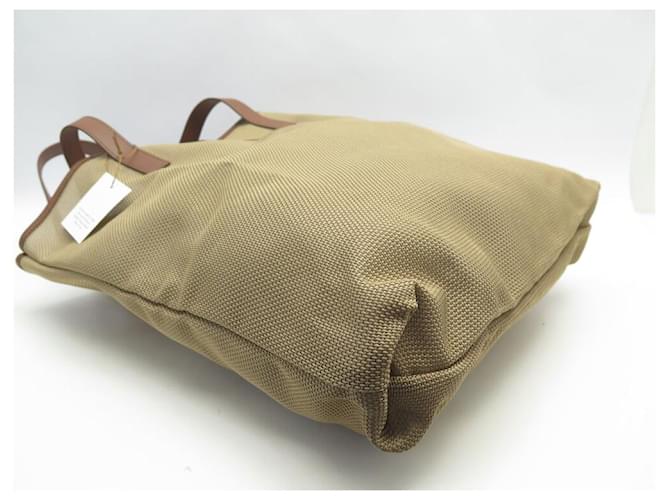 NUOVA BORSA CHOPARD BEIGE IN CANVAS E PELLE MARRONE - vista 5