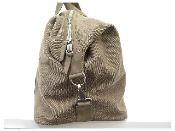 NOVO SACO DE VIAGEM ROLEX POLOCHON EM CANVAS E COURO COM ALÇA DE OMBRO - vista 3