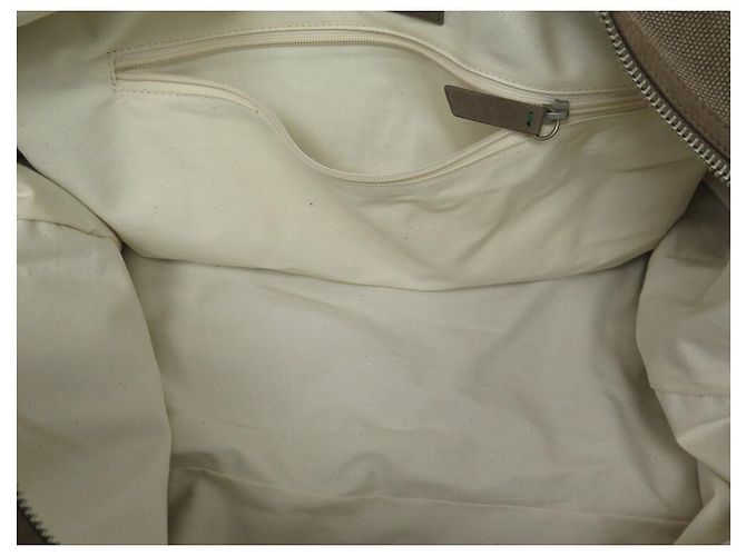 NOVO SACO DE VIAGEM ROLEX POLOCHON EM CANVAS E COURO COM ALÇA DE OMBRO - vista 7