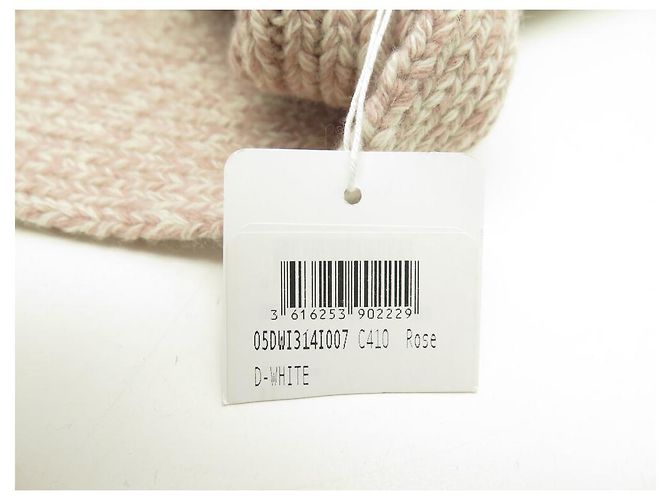 NUOVA SCARF CHRISTIAN DIOR D-WHITE 05DWI314I007 IN LANA E CACHEMIRE Rosa - vista 10