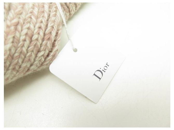 NUOVA SCARF CHRISTIAN DIOR D-WHITE 05DWI314I007 IN LANA E CACHEMIRE Rosa - vista 9