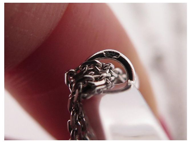 COLLANA CHOPARD HAPPY SPIRIT 79/5523 4 CUORI 154 DIAMANTI 2 ORO BIANCO Argento - vista 5