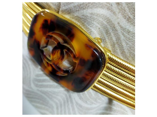 Cambon Chanel Gürtel Gold Stahl Golden - Ansicht 2