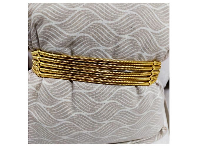 Cambon Chanel Gürtel Gold Stahl Golden - Ansicht 5