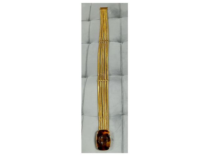 Cambon Chanel Gürtel Gold Stahl Golden - Ansicht 6